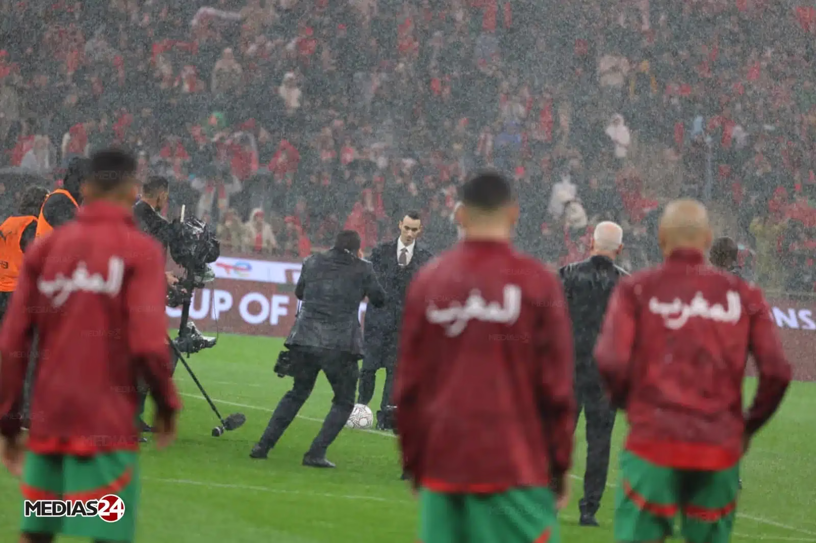 Le coup d'envoi de la CAN à Rabat. ( crédit photo: medias24)